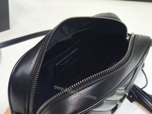 YSL专柜款女包 聖羅蘭經典款MONOGRAM SAINT LAURENT相機包 YSL肩背斜挎包 520534  jjh1193